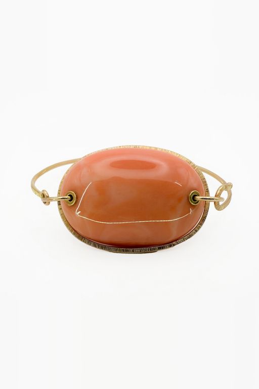 14k Gold Coral Bracelet
