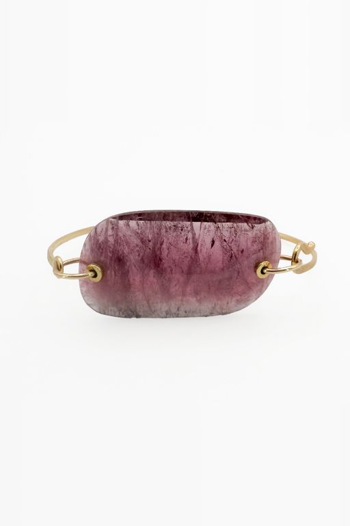 14k Gold Tourmaline Bracelet