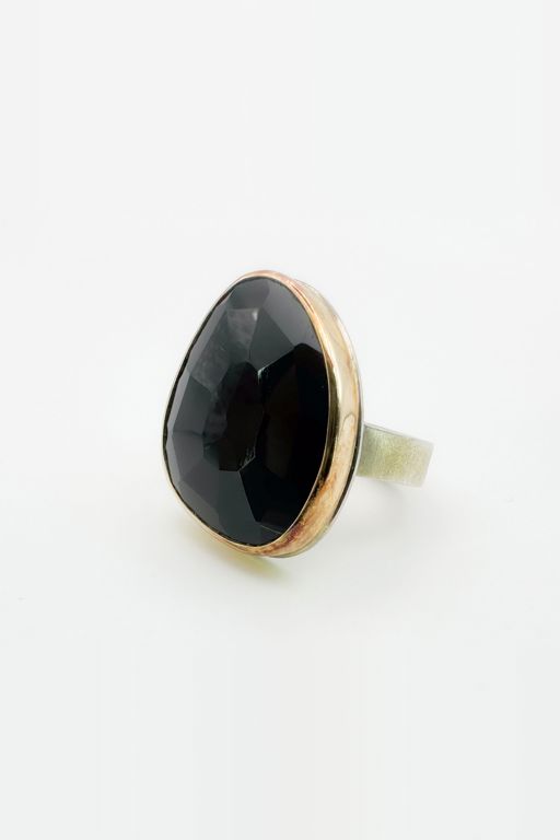 14k Gold Onyx Ring