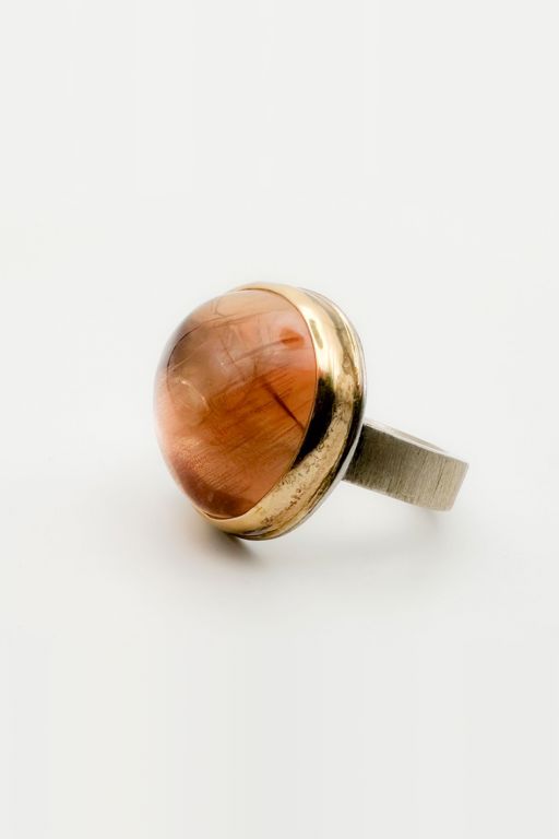 14k Gold Moonstone Ring