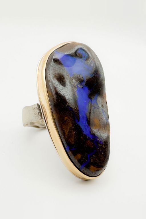 14k Gold Opal Ring