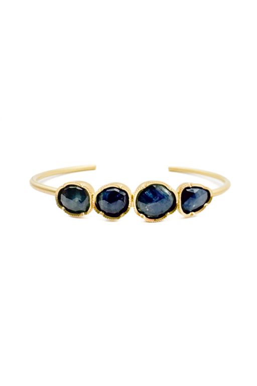 18k Gold Sapphire Bracelet