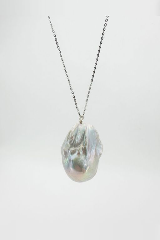 14k Gold Pearl Pendant Necklace