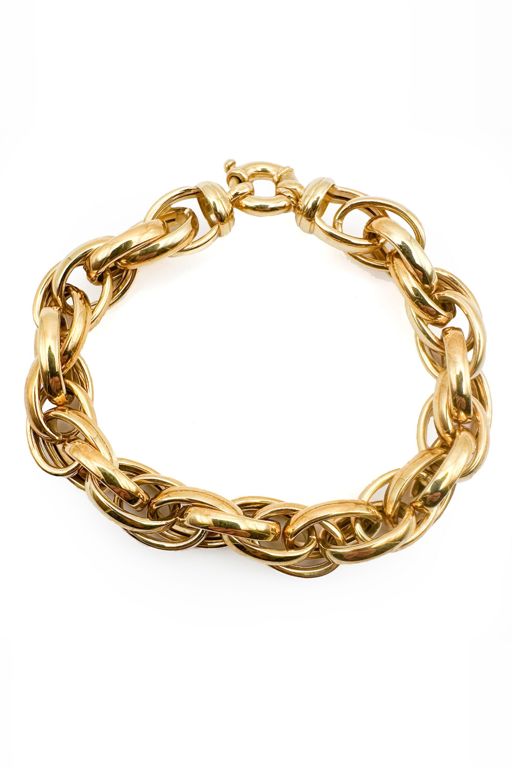 14k Gold Link Bracelet