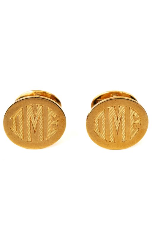 Pair of 18k Gold Cufflinks