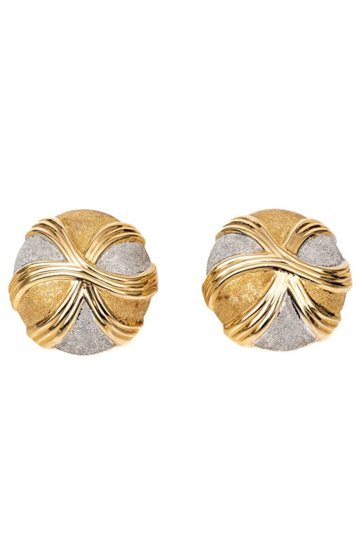 Pair of 14k Gold Earrings