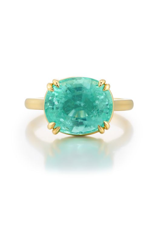 18k Gold Tourmaline Ring