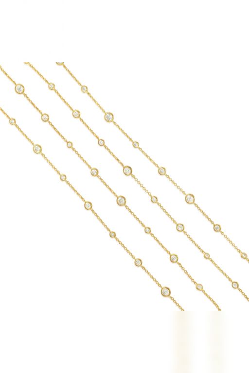 14k Gold Diamond Necklace