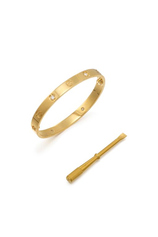 18k Gold Diamond Bracelet