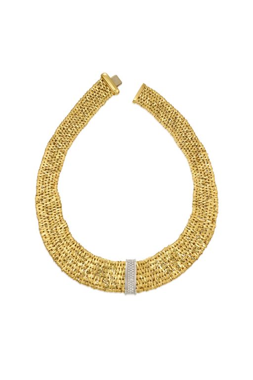 18k Gold Diamond Necklace