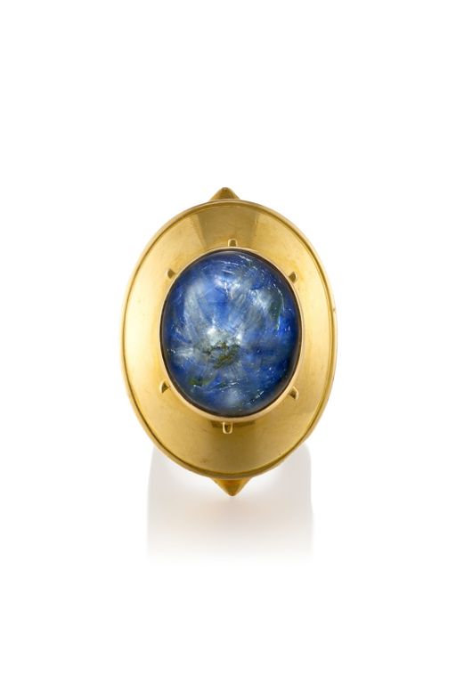 14k Gold Sapphire Ring