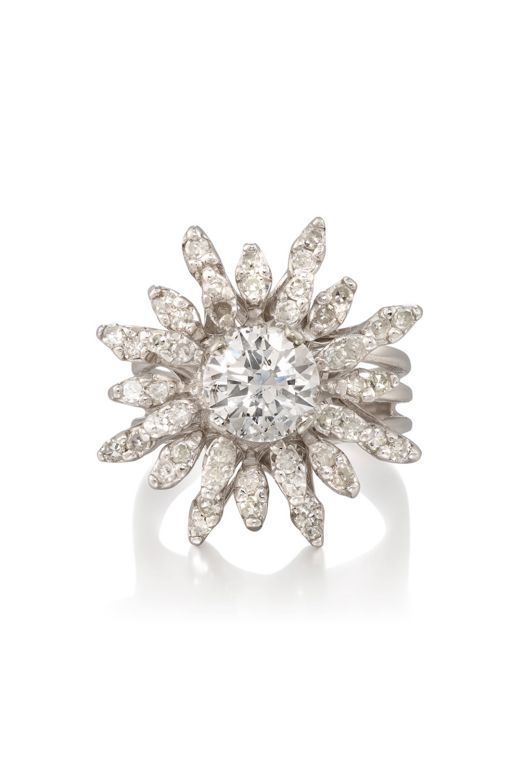 14k Gold Diamond Ring