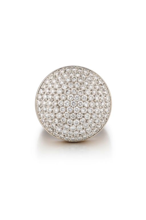18k White Gold Diamond Ring