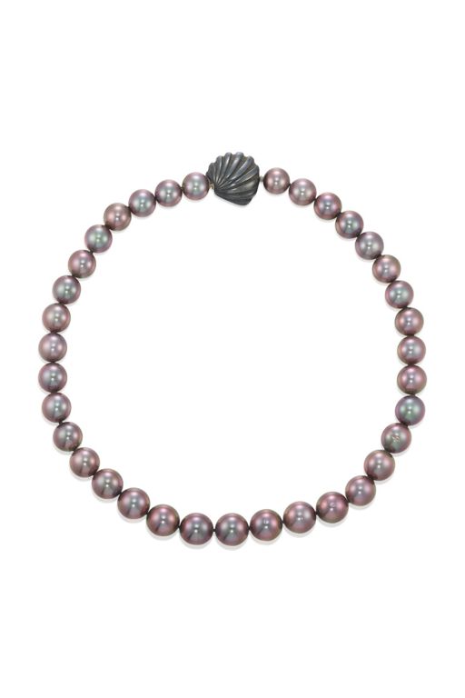 Silver Pearl Necklace