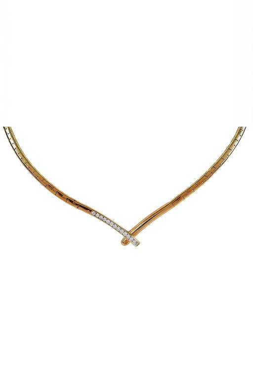 18k Gold Diamond Necklace
