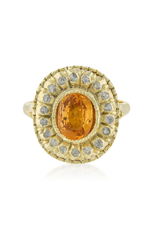 14k Gold Sapphire Ring
