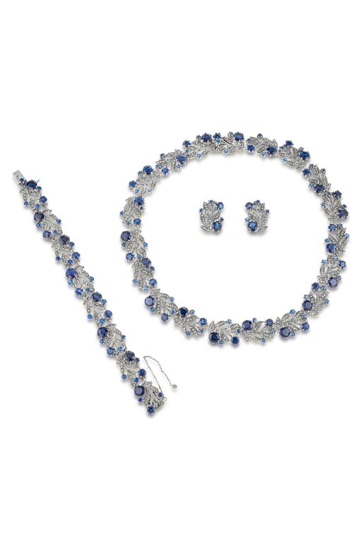 Sterling Silver Marcasite Jewelry Set