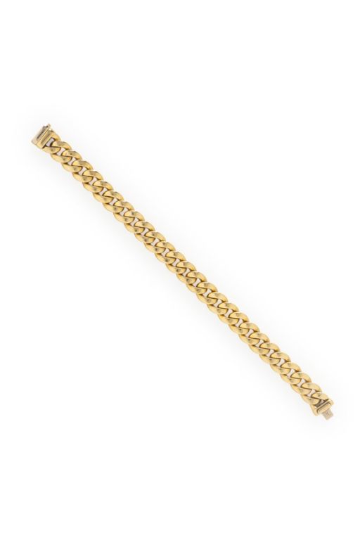 18k Yellow Gold Chain Bracelet