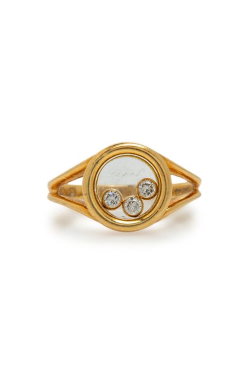 18k Yellow Gold Diamond Ring