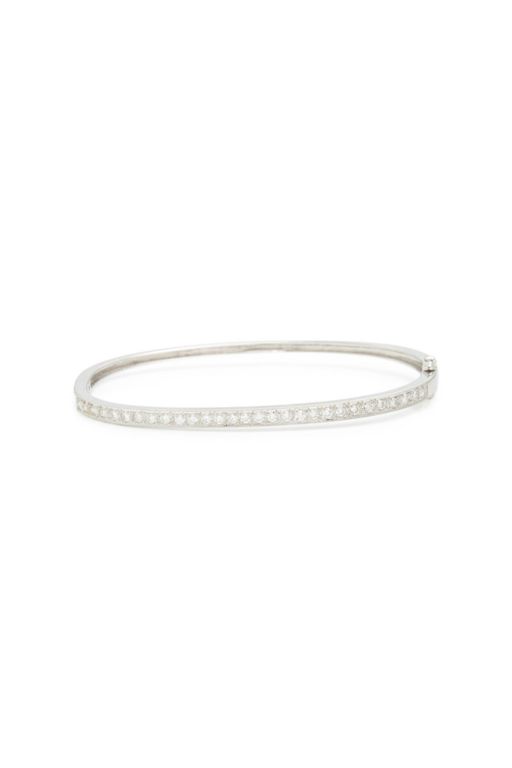 18k White Gold Diamond Bracelet