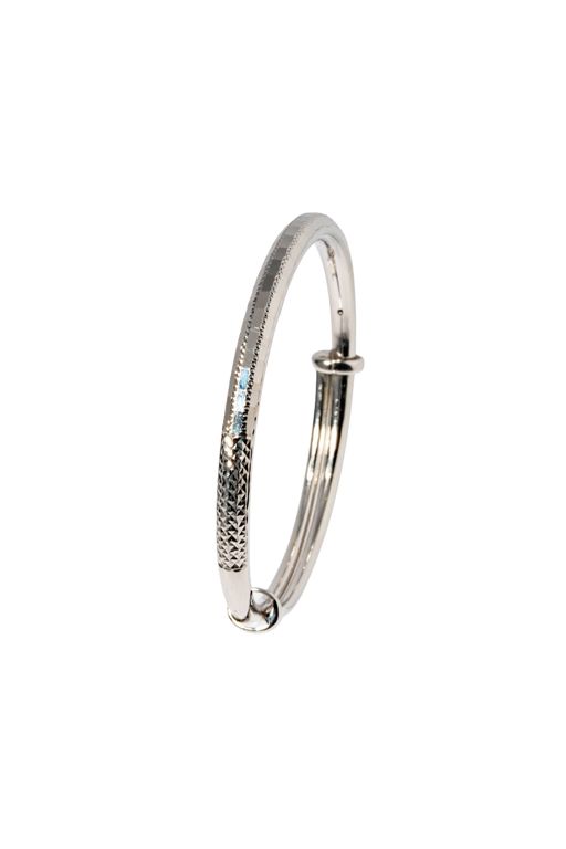 Platinum Bangle Bracelet