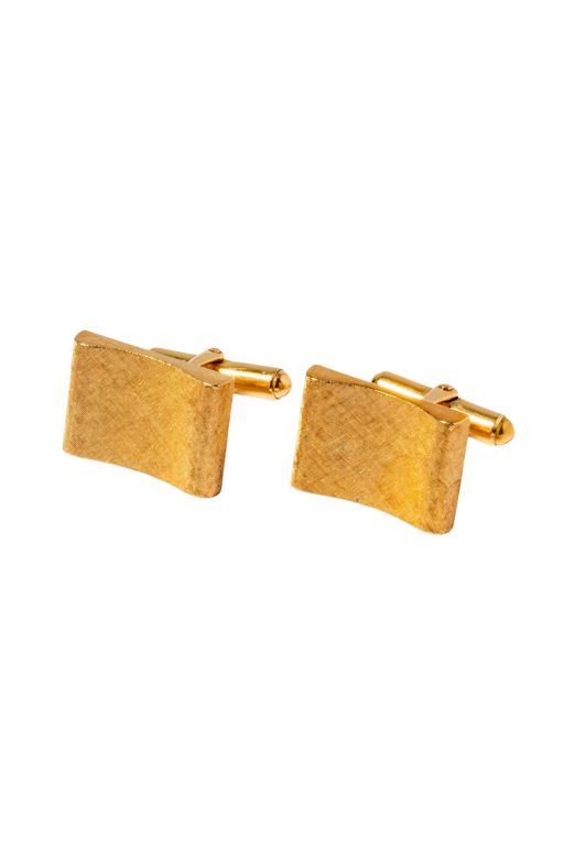 14k Yellow Gold Cufflinks