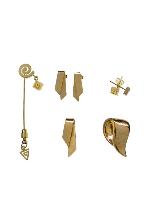 Five-Piece 14k Gold Jewelry Set
