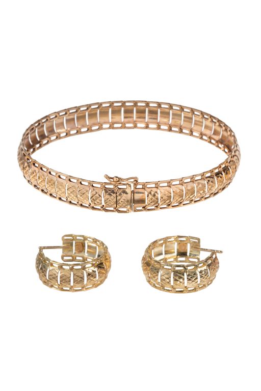 Two-Piece 14k Gold Jewelry Set