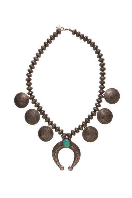 Silver Squash Blossom Necklace