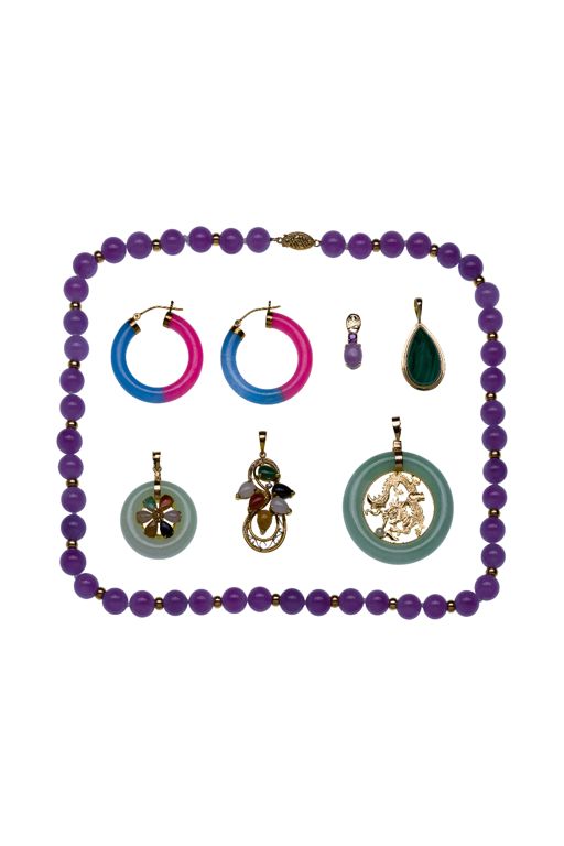 14k Gold and Stone Jewelry Assortment