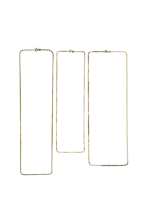 14k Yellow Gold Necklace Assortment