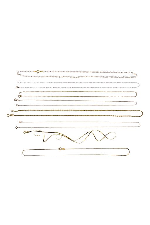 14k Yellow Gold Necklace Assortment