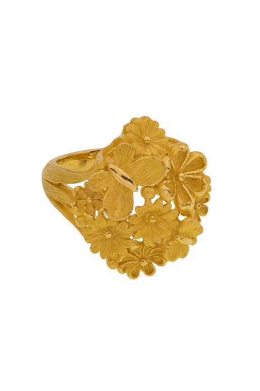 24k Yellow Gold Ring