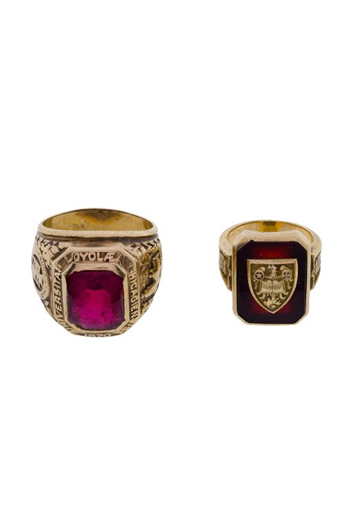 10k Yellow Gold School Rings