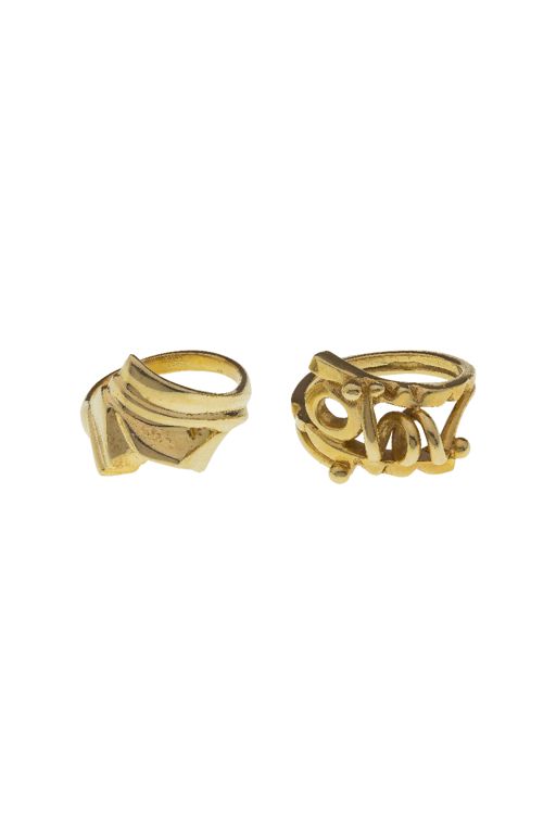 Two 14k Gold Rings