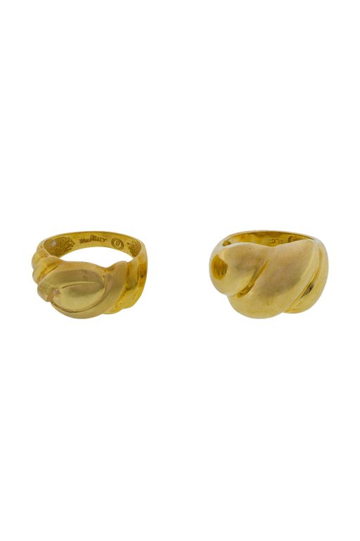 18k Yellow Gold Rings