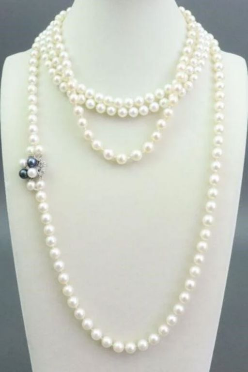 14k Gold Pearl Multi-Gem Jewelry Set
