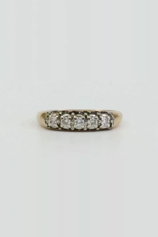 14k Gold Diamond Ring