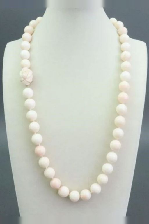 14k Gold Coral Necklace