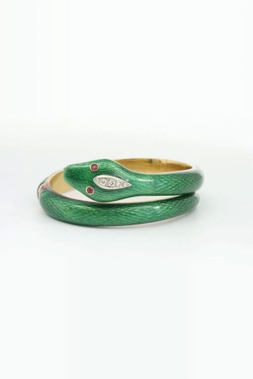 18k Gold Diamond and Ruby Bracelet
