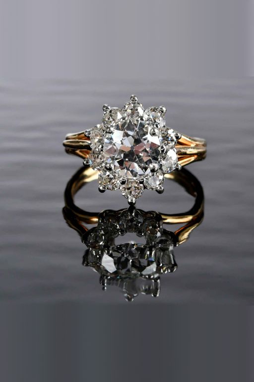 14k Gold Diamond Ring