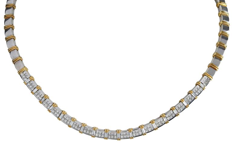 18k Gold Diamond Necklace
