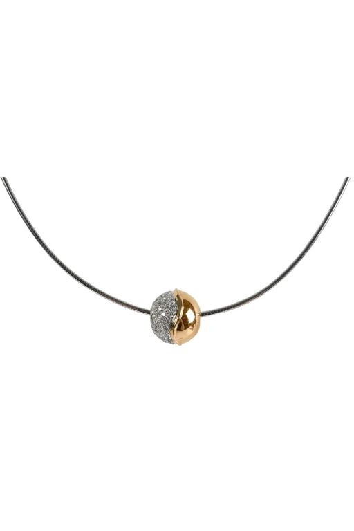 18k Gold Diamond Pendant Necklace