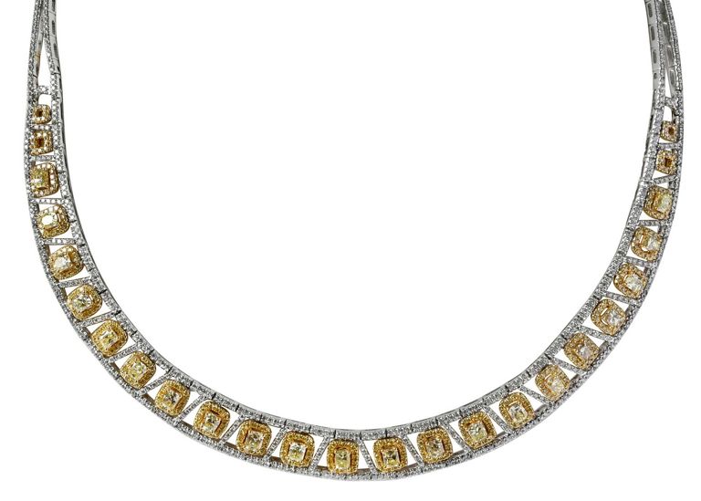18k Gold Diamond Necklace