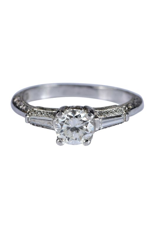 Platinum Diamond Ring
