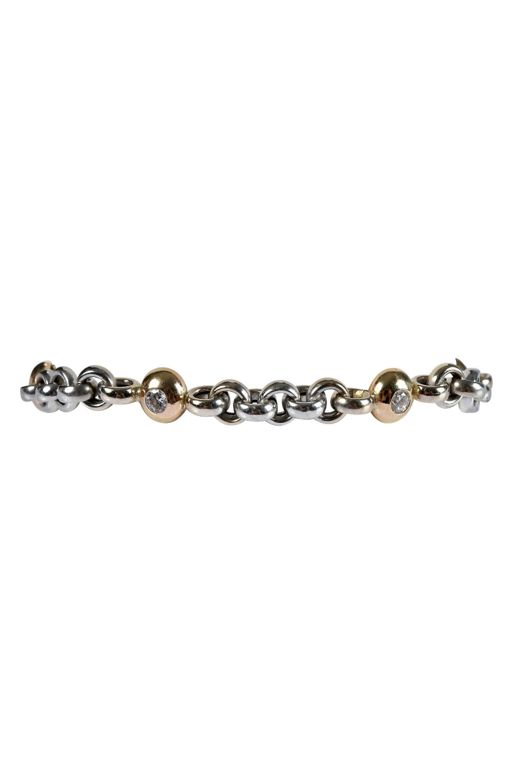 14k Gold Diamond Bracelet