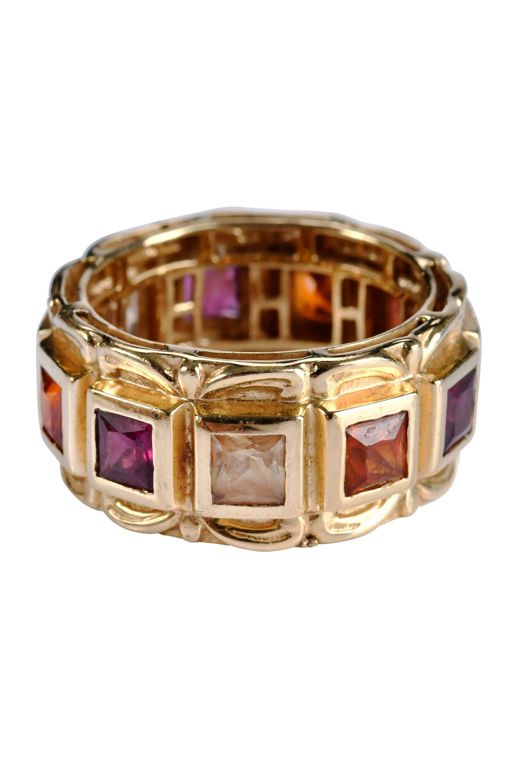 14k Gold Tourmaline Ring