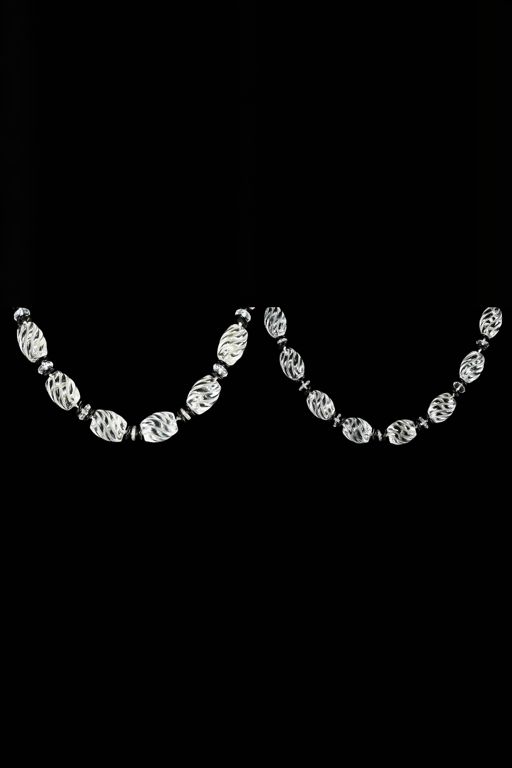 Two 18k Gold Multi-Gem Necklaces