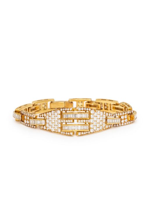 18k Yellow Gold Diamond Bracelet