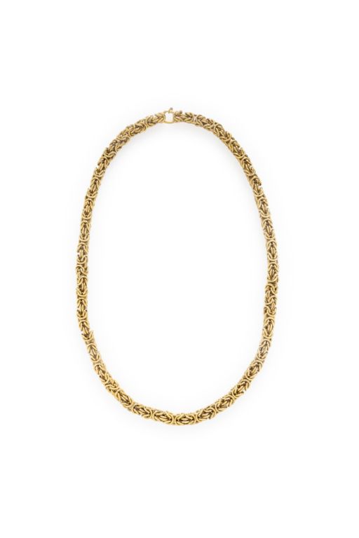 18k Yellow Gold Chain Necklace